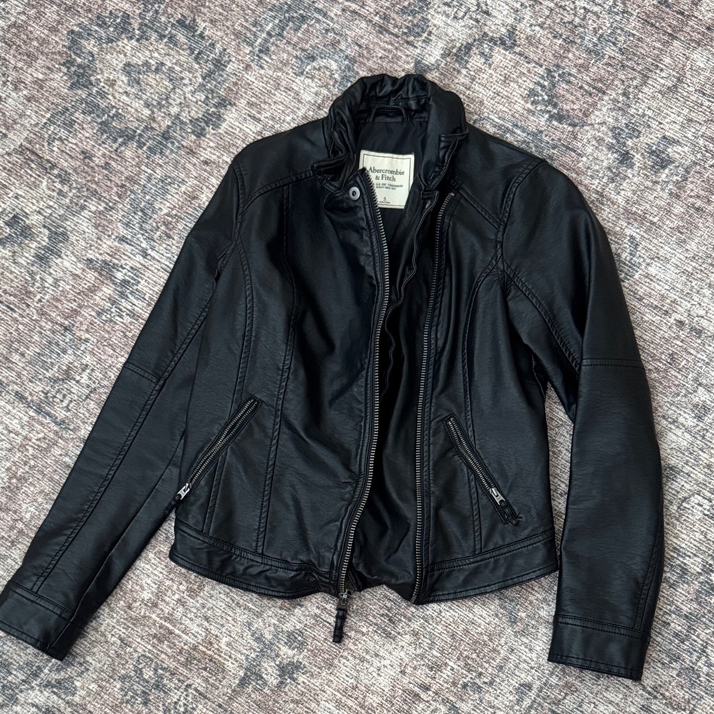 Abercrombie Leather Jacket
